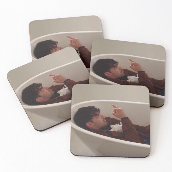 Joe Jonas Middle Finger Coasters (Set of 4)