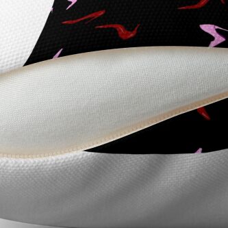 Alternate view of Stiletto high heel shoes pattern Floor Pillow