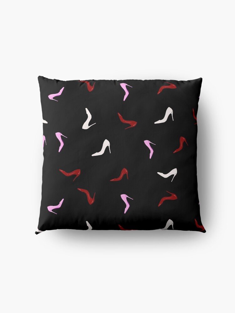 Alternate view of Stiletto high heel shoes pattern Floor Pillow