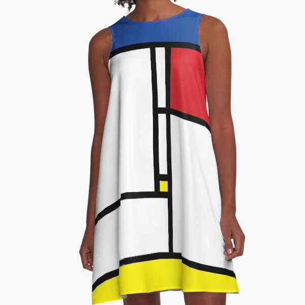 Item preview, Mondrian Minimalist De Stijl Modern Art © fatfatin designed and sold by fatfatin.