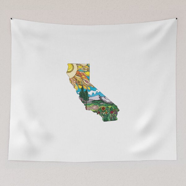 Item preview, California is Love designed and sold by JillelaineArt.