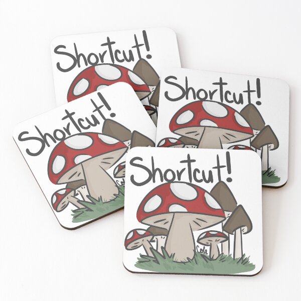 Item preview, Shortcut to mushrooms designed and sold by ArtbyCole.