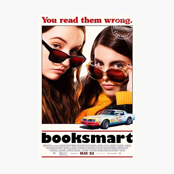 booksmart movie poster Photographic Print