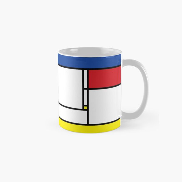 Item preview, Mondrian Minimalist De Stijl Modern Art I.II © fatfatin designed and sold by fatfatin.