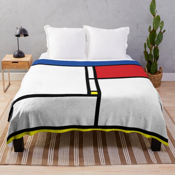 Item preview, Mondrian Minimalist De Stijl Modern Art I.II © fatfatin designed and sold by fatfatin.