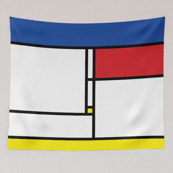 Item preview, Mondrian Minimalist De Stijl Modern Art I.II © fatfatin designed and sold by fatfatin.