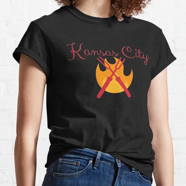 Kansas City BBQ Grill Shirt Sticker Classic T-Shirt