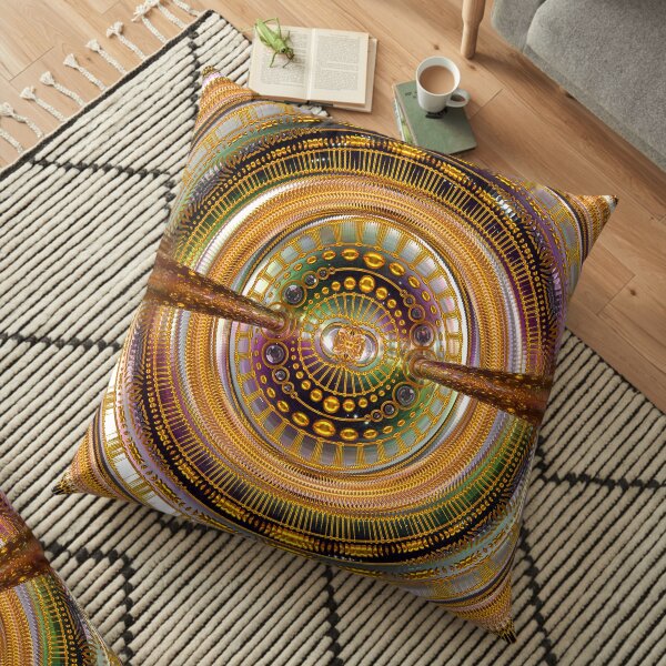 2nd Dimension Healing Code Floor Pillow