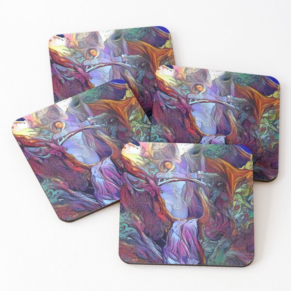 Item preview, Multnomah Falls Psychedelic designed and sold by Vikingstaad.