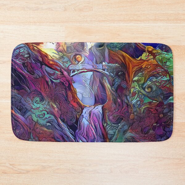Item preview, Multnomah Falls Psychedelic designed and sold by Vikingstaad.