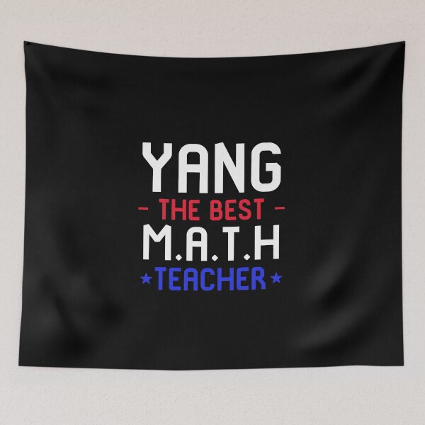Item preview, Andrew Yang Math. Math Teacher Funny 2020 designed and sold by yellowpomelo.