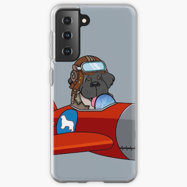 Newfie to the Rescue in Red Samsung Galaxy Soft Case