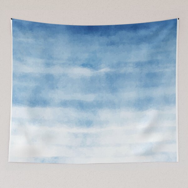Item preview, Blue Waves Watercolor designed and sold by Lori-Goree.