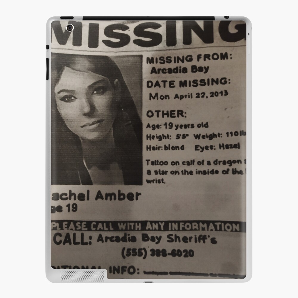 DISAPPEARED RACHEL AMBER: LIFE IS STRANGE