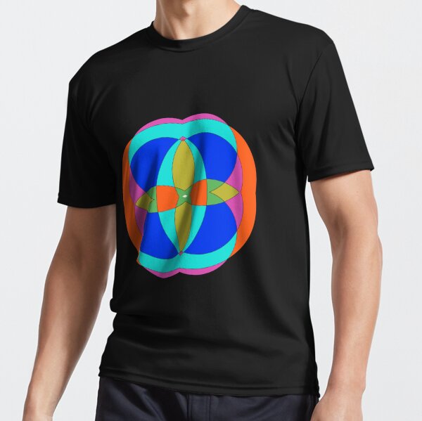 Circle, 2D shape Active T-Shirt
