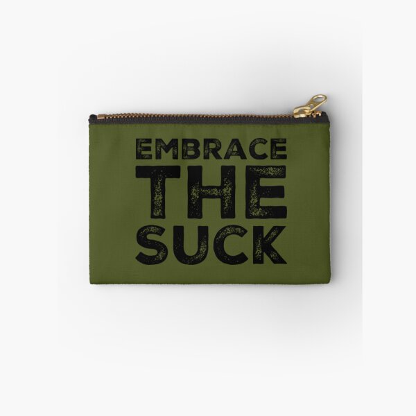 Item preview, EMBRACE THE SUCK - BLACK/GREEN designed and sold by legacythreads.