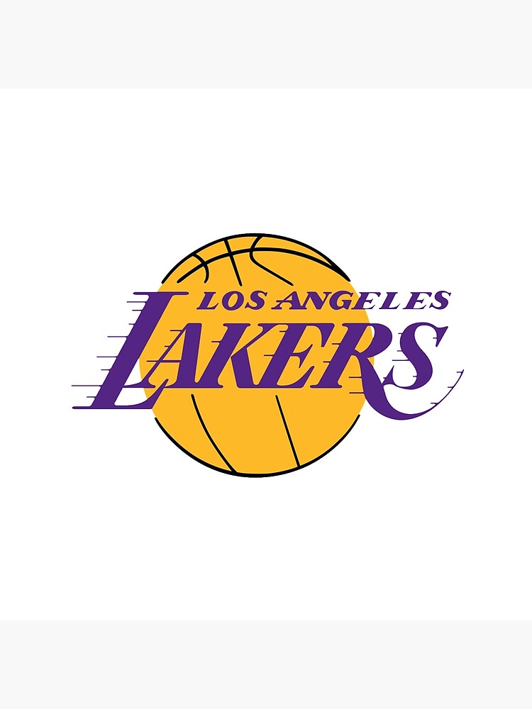 Sport Lakers Logo Stofftasche Von Elbarcadude Redbubble