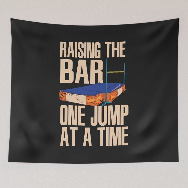 Item preview, HIGH JUMP: One Jump At A Time designed and sold by woormle.