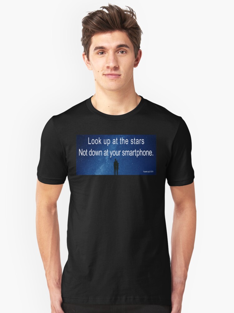 Alternate view of Look Up At The Stars Slim Fit T-Shirt