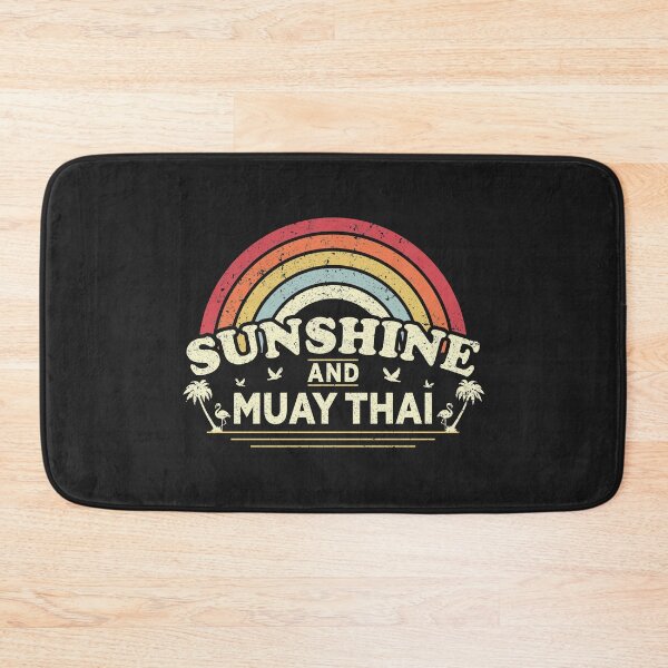 Item preview, Sunshine, Muay Thai print for Men or Women. Retro, Country graphic designed and sold by PackAPunch.
