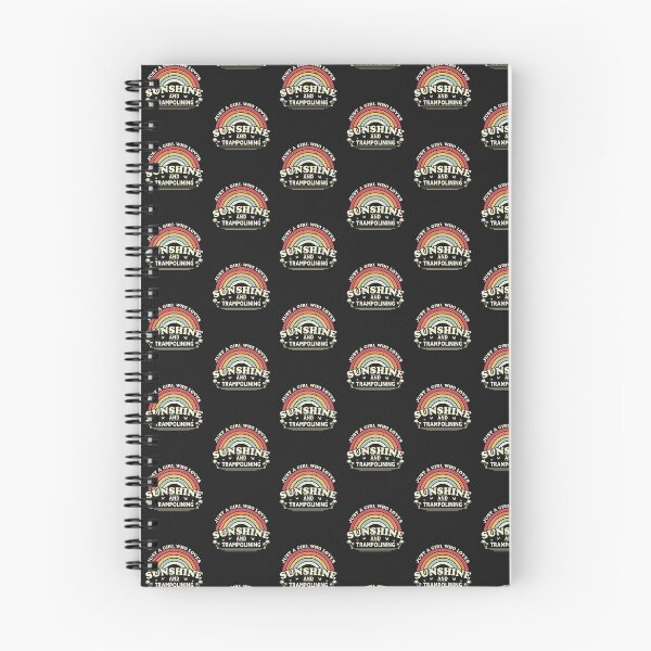 Item preview, Trampolining design. A Girl Who Loves Sunshine, Trampolining product designed and sold by PackAPunch.