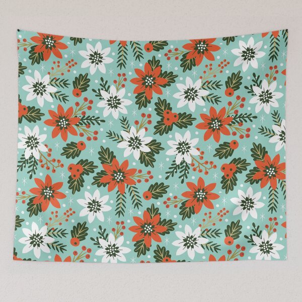 Item preview, Christmas Jolly Floral designed and sold by Allison Romero Design.