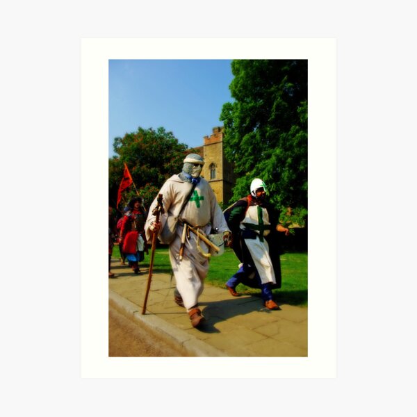 Knights of St Lazarus Art Print