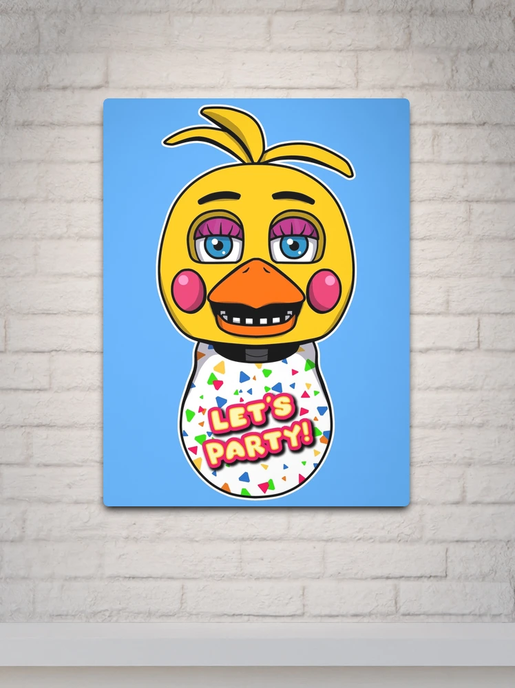 FNAF - Chica Metal Print for Sale by SaiNeko08