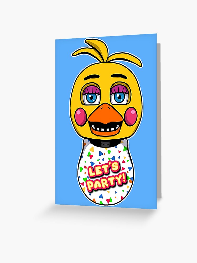 Five Nights at Freddy's - FNAF 2 - Toy Chica Greeting Card for Sale by  Kaiserin