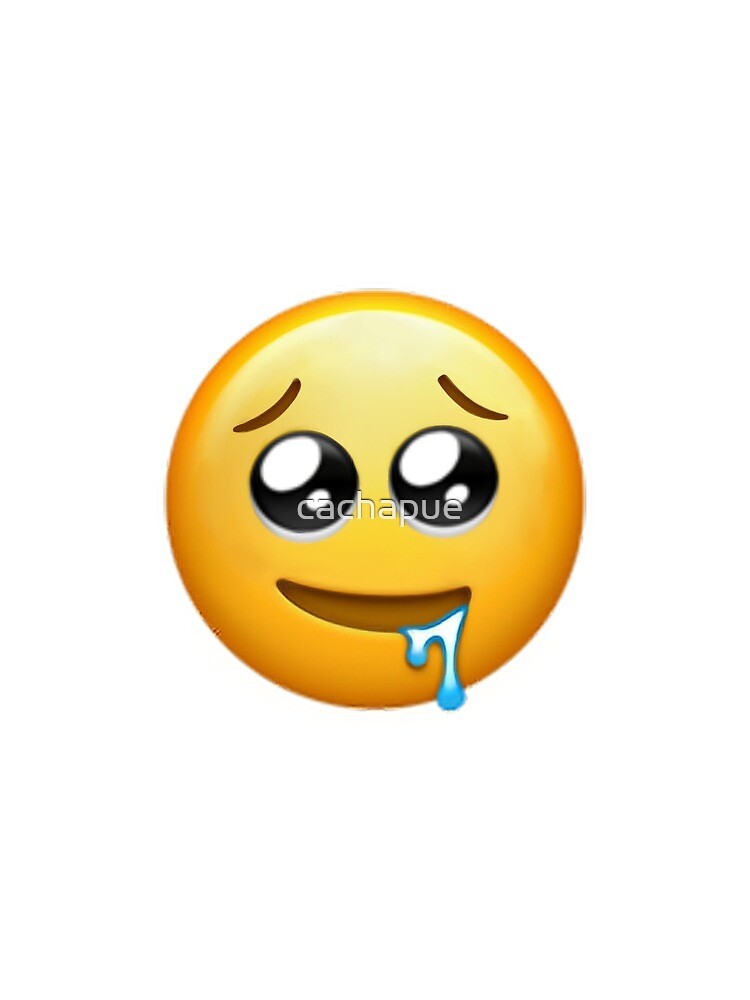 "thirsty emoji" Photographic Print for Sale by cachapue | Redbubble