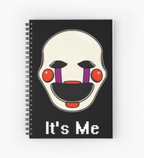 Five Nights at Freddy's - FNAF 2 - Puppet - It's Me Spiral Notebook
