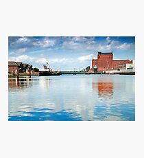 Alexandra dock Grimsby Photographic Print