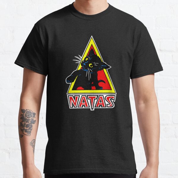 Natas 'Kitten' Old School 80's Skateboard Graphic Classic T-Shirt