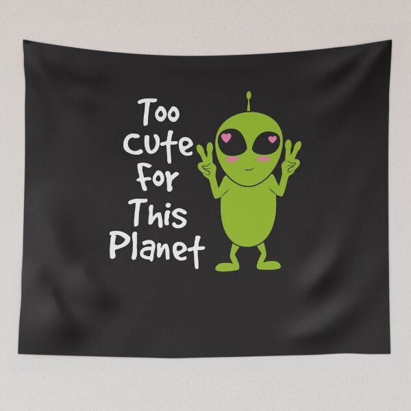 Item preview, ALIEN / ANIME: Too Cute For This Planet designed and sold by woormle.