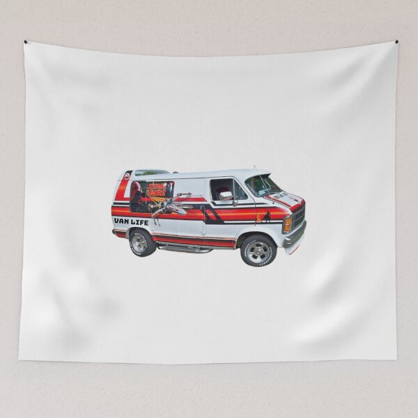 Item preview, Retro street party van designed and sold by Kfbmech.