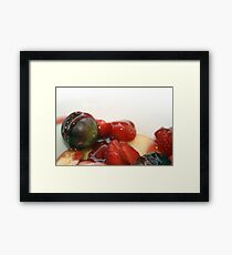 Mixed Fruit Dessert Framed Print