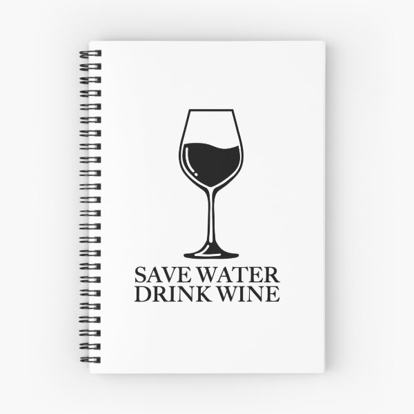 Item preview, save water drink wine black designed and sold by Pascally.