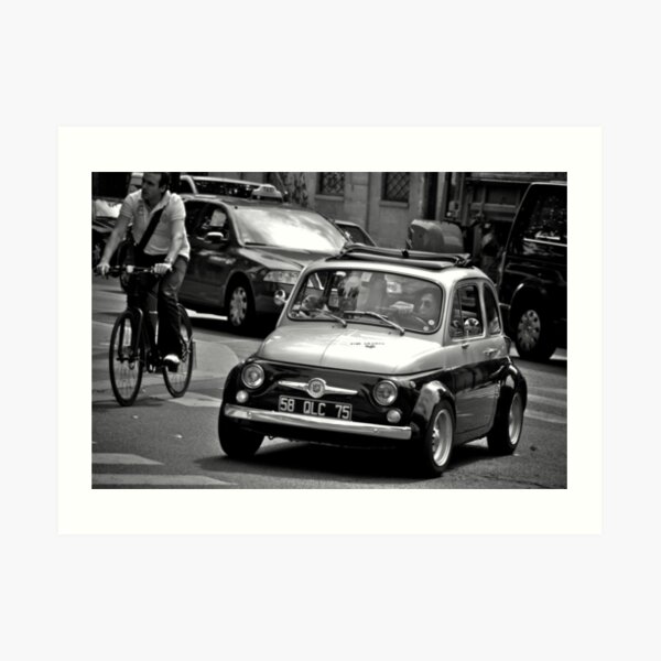 paris or bust Art Print