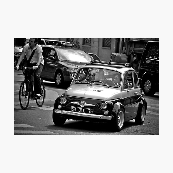 paris or bust Photographic Print