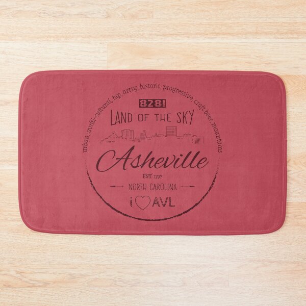 Item preview, Asheville, NC - Red designed and sold by Serena's Asheville Merch.