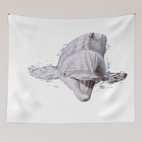 Item preview, Dolphin Scribble  designed and sold by ArtyOrca.