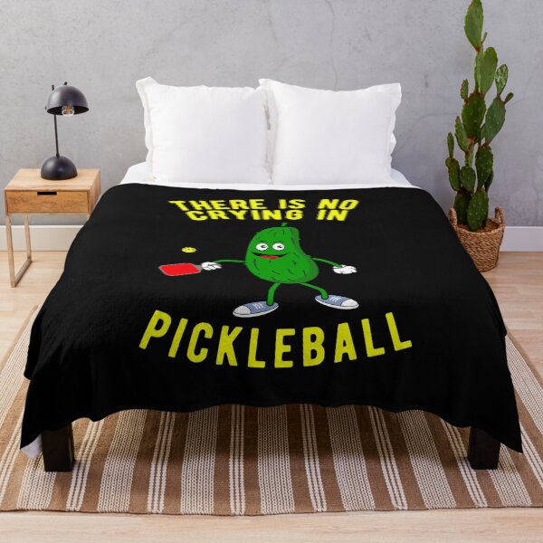 Item preview, There is No Crying In Pickleball Funny Pickle Dill Graphic t shirt designed and sold by Dan66.