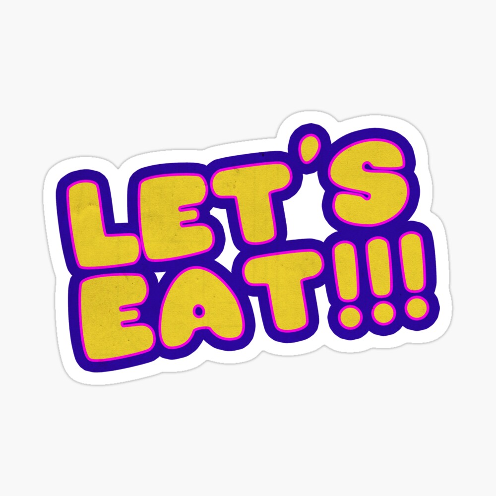 Five Nights at Freddy's - FNAF - Let's Eat Sticker