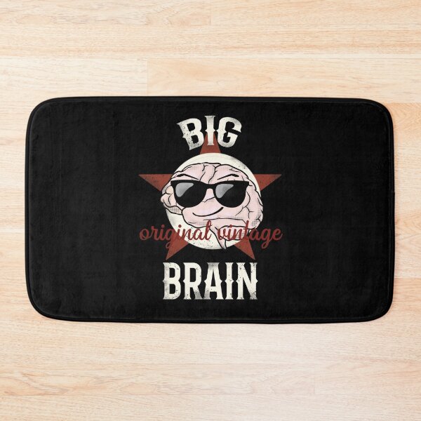 Item preview,  Big Brain Funny Comic Joke Meme Vintage Design designed and sold by Kate Hyunsu Cho.