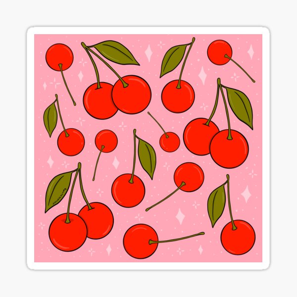 Cherries on Top Sticker