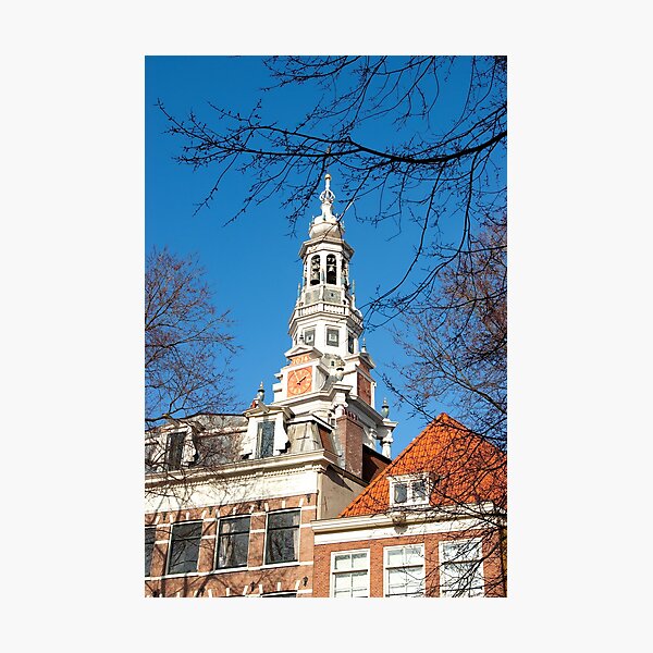 Keeping track of time and history... Zuiderkerk Tower Amsterdam Photographic Print