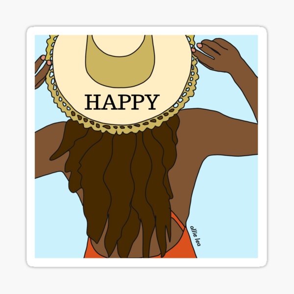 Happy Sticker