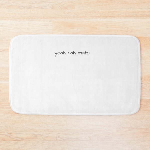 Item preview, Yeah nah mate ( black text) designed and sold by freedom4life.