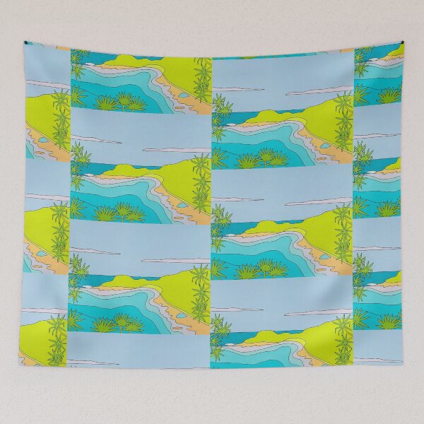 Item preview, Shelly Beach in the Nude, Manly, Australian iconic beach great surf and beach designed and sold by Robert Wale.