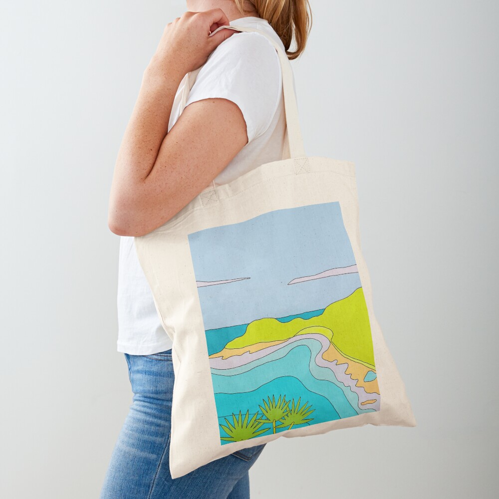 iconic beach bag